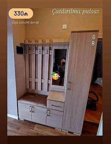 Dolab yeni dehliz mebeli endirim ucuz sifarişlə