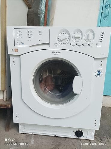 et masini: Hotpoint Ariston paltaryuyan maşın – inteqrasiya olunan model (CAWD — 1
