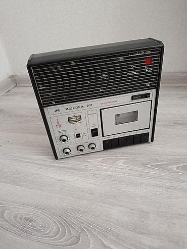 maqnitofon: TƏCİLİ VESNA-202 kaset maqnitofon İŞLƏKDİR - Kasetli audioçalar və — 2