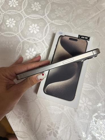 iphon 16 pro: IPhone 15 Pro, 256 GB, Graphite, Face ID — 4