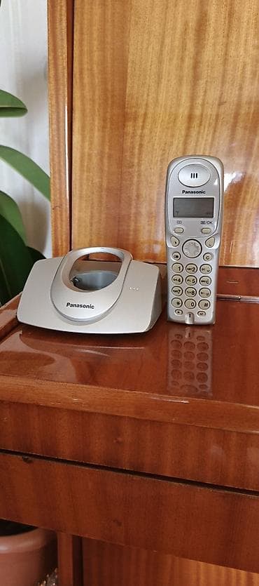 Аристоны: Стационарный телефон Panasonic, Беспроводной, Б/у, Самовывоз, Платная доставка — 7