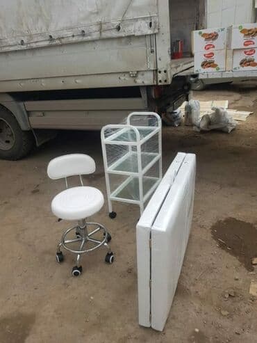 şlanqların satışı: Новый, Косметологическая кушетка, цвет - Белый — 4