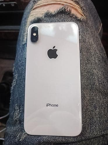 IPhone X, 64 GB, Matte Silver, Simsiz şarj, Face ID