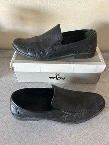 ayakkabı: Tripy kişi mokasinləri - Brend: Tripy - Rəng: qara - Model: slip-on — 4