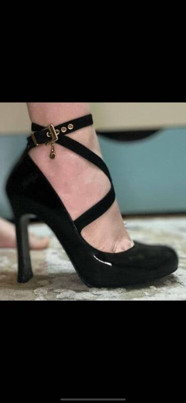 tangetka ayaqqabi modelleri: Tuflilər, Ölçü: 36, rəng - Qara, İşlənmiş — 1