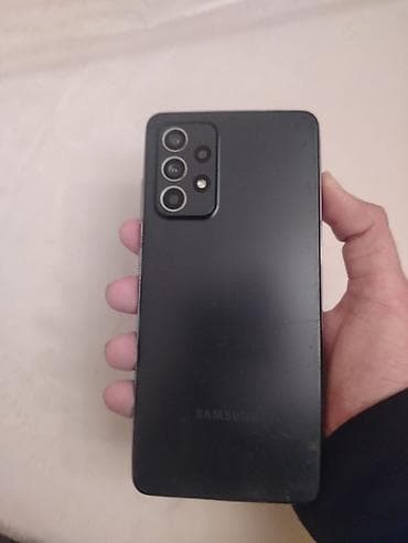 iphone 6s.plus: Samsung Galaxy A52, 128 GB, rəng - Qara, Barmaq izi — 1