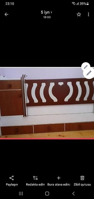 usag ucun: Matras tülü var çox səliqəlidi açılanda çarpayı olur 7 yaşına kimi — 1