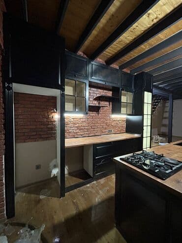 xonca kiraye: Sifarişlə mətbəx dəsti, Özü çəkən petlələr, MDF, Kredit var, Pulsuz çatdırılma — 5