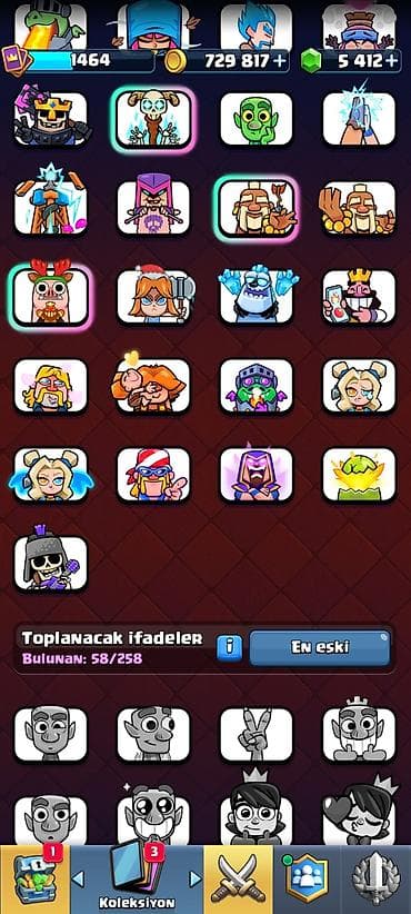 Clash Royale Hesapı Hərcür Şey var hesapda — 2