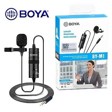 bluetooth mikrofon: Kateqoriya: Mikrofonlar Brend: Boya Model: BY-M1 (Boya BYM1 mic) — 1