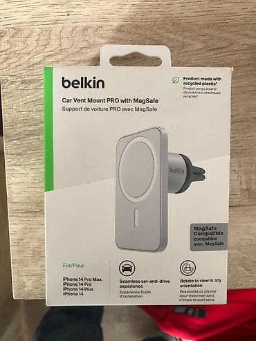 masin ucun: Belkin Car Vent Mount PRO with MagSafe – avtomobil havalandırma — 1