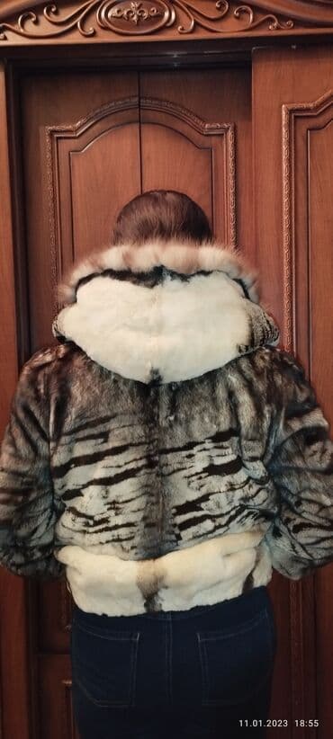 женские шлепанцы с мехом: Polşuba Röyal tezedir tükü naturalnidi — 5