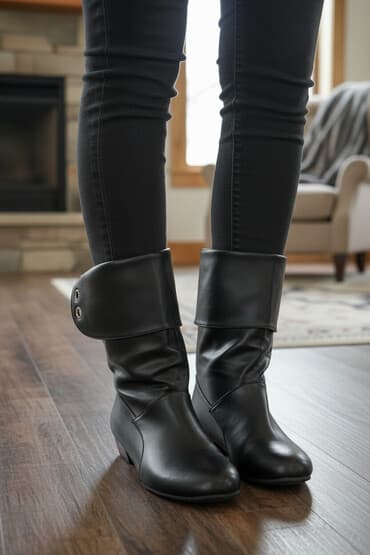 Qadınlar üçün qara uzun çəkmə

38-39razmerə uyğun.Temuda 22 manat