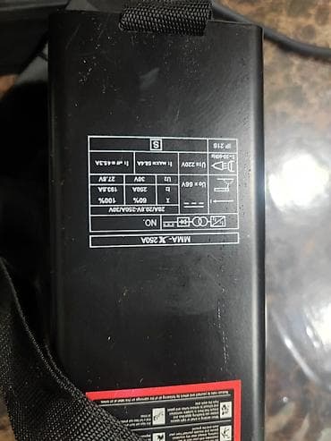 Qaynaq, svarka aparatları: MMA Inverter Qaynaq Aparatı – 250A - Model: MMA-X 250A - Giriş — 6