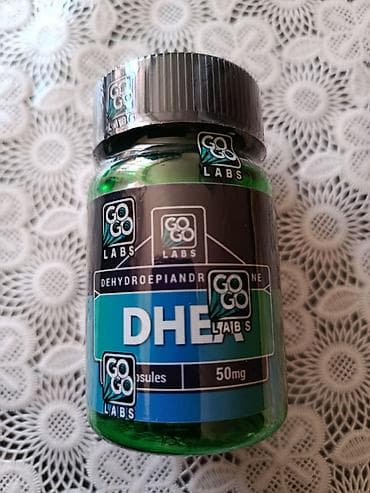 Məhsul: GoGo Labs DHEA (Dehydroepiandrosterone) – 50 mg kapsullar — 1