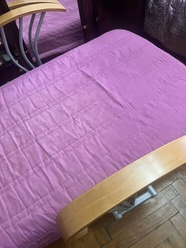 işlənmiş parket: İşlənmiş, Təknəfərlik çarpayı, Bazasız, Siyirməsiz — 1