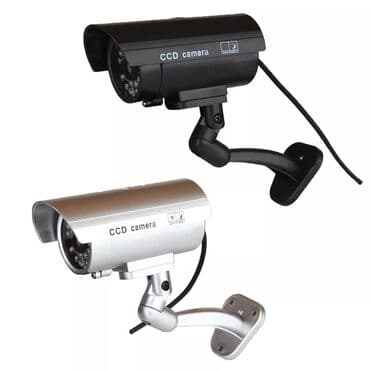 kağız karton qəbulu: Yalançı saxta kamera Dummy ir modeli Rəng Qara və Boz REAL kameradan — 1