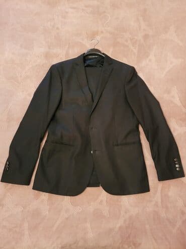 велюровые мужские спортивные костюмы: Parlamenter firmasının yun və viskon qarışığından hazırlanmış, tünd — 3