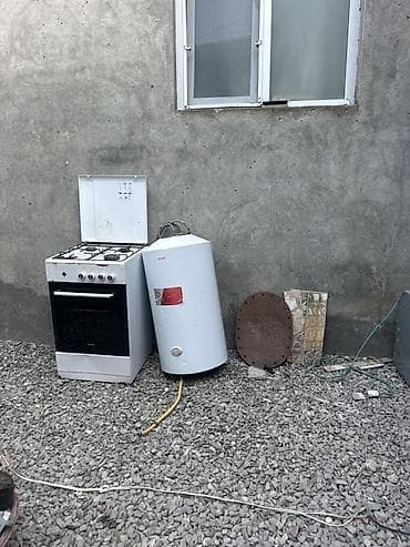 Qaz plitəsi Ayrıca dayanan, 4 gözlü