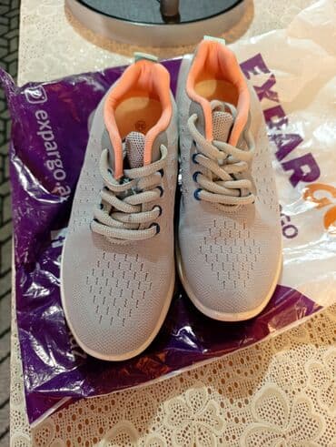 Qadın ayaqqabıları: Ölçü: 36, rəng - Boz, Yeni — 4