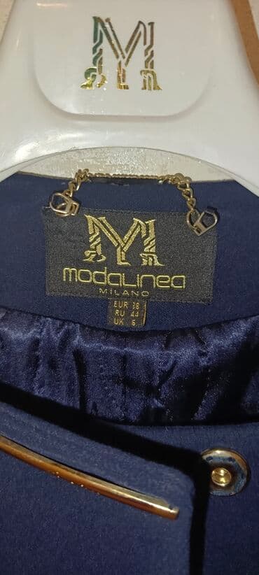 tər əleyhinə: Palto, Milano, S, rəng - Göy — 3