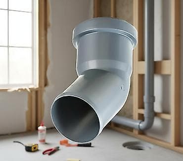 PVC kanalizasiya borusu dirəyi Təsvir: - Axıntı və kanalizasiya