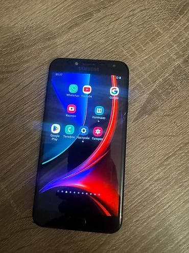 Samsung Galaxy J4 Plus, rəng - Qara, Düyməli