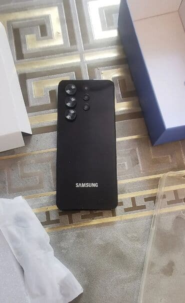 knopkalı: Samsung Galaxy S23 Ultra, 32 ГБ, цвет - Черный, Две SIM карты — 2