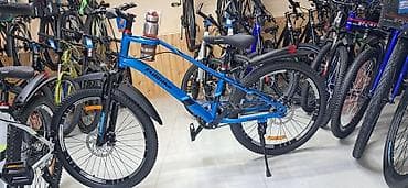 vlosiped: Fullbike dağ velosipedi - Çərçivə: amortizatorlu (full-suspension — 3
