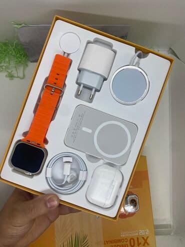 ct8 max smart watch: Yeni, Smart saat, Apple, Suya davamlı — 3