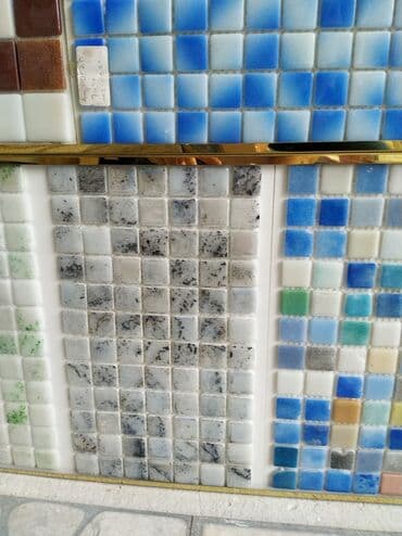 Mozaik kafel panelləri - Material: Şüşə/keramika mozaik elementlər -