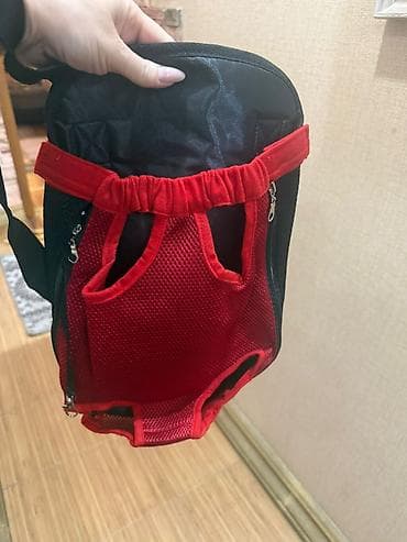 keci seki: Balaca it/pişik üçün ön tərəfdən daşıma çantası (pet carrier) - — 3