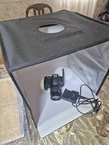 ayfon yeni: Mini Studia Dəsti 3 ədəd məhsuldan ibarətdir Canon 600D kamera — 7