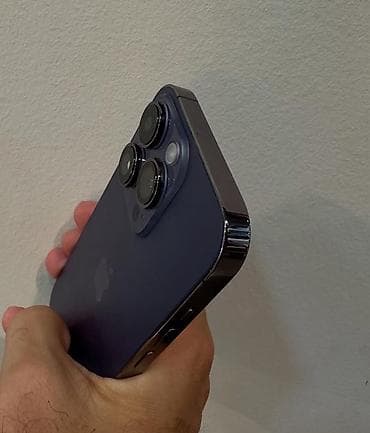 kreditle iphone: IPhone 14 Pro, 256 GB, Çəhrayı, Zəmanət, Kredit, Face ID — 4