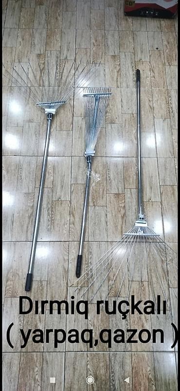 Dırmıq açılıb yığılan topdan satış karookada 24 ədəd olur