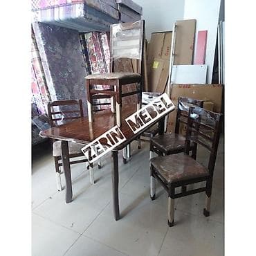 acılan stul: Teze stol stul dest 220 Azn. Acilan masa ile 230 Azn. Endirim olunub — 6