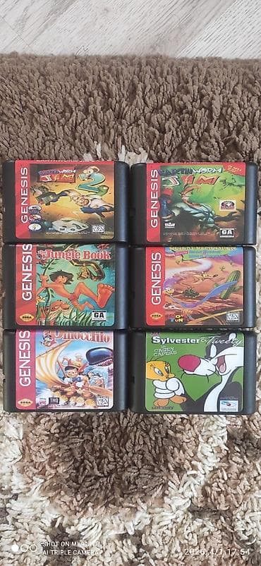 oyun disk: Elani ac diqqetle oxu qane etse ozaman elaqe saxla sega ucun kasetler — 4