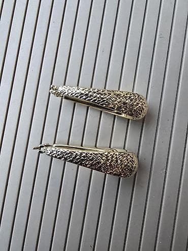 Sırğa, Sarı qızıl, 585 Əyar