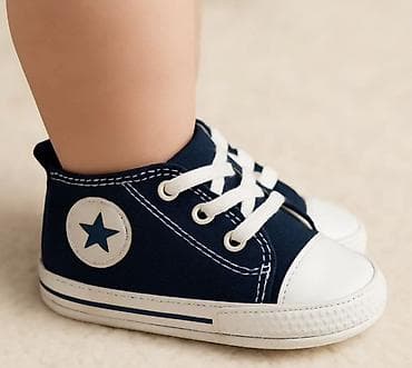 makasin ayaqabı: Rəng - Göy Krossovkalar, Ölçü: 19, Uniseks — 4