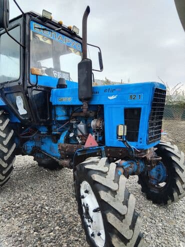belarus mini traktor: Belarus 82.1 traktoru - Model: BELARUS 82.1 (4x4) - Rəng: mavi - — 8