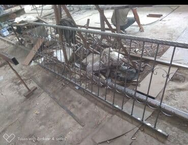 мойка для кухни: Балконная перила, Железо — 46