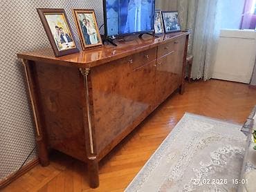 uzun radiator: Qonaq otağı üçün, Açılan, Oval masa, 6 stul — 4