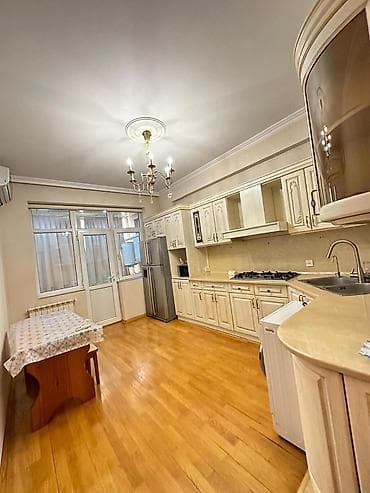 studio menziller: İcarəyə verilir 3 otaqlı yeni tikili 125 m², 8 Noyabr m. Kateqoriya — 9