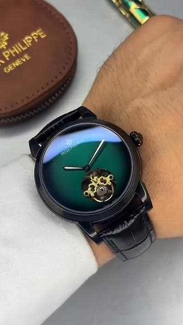 sensor saatlar: Patek Philippe mexaniki qol saatı - Korpus: parlaq qara tonlu — 3