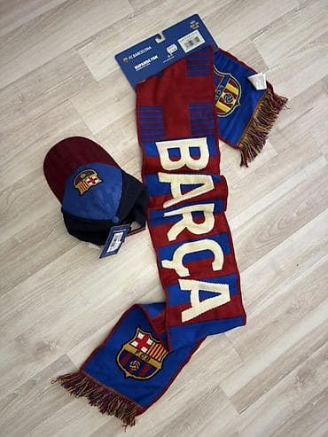 sport dəst: FC Barcelona azarkeş dəsti orijinal,Barselonadan gelib - Rəsmi — 2