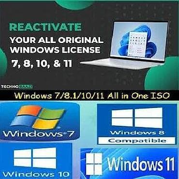 komputer desti: Win 11 Win 10 Win 7 Win 8 Licence ilə Microsoft proqramlarının — 1
