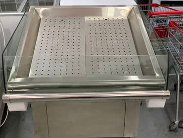 Nerjaveykalar: Balıq vitrini (soyuducu) paslanmaz. Zavod istehsalı. İstenilen ölçüde — 3