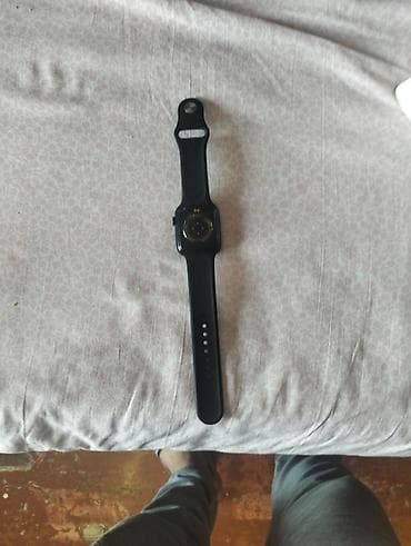 mini wi fi: Başlıq: Smart Saat (Replika) - Qara rəngdə Mətn: Qara rəngdə smart — 3