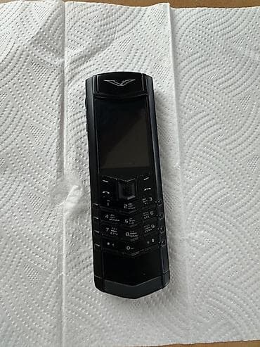 philips xenium 9@9d: Vertu rəng - Qara, Düyməli — 1