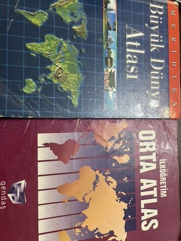 Məhsul: Coğrafiya atlasları dəsti Tərkib: - “MERİDYEN Büyük Dünya